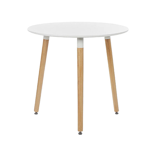 Beliani Table ronde 80 cm BOMA