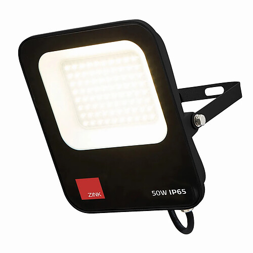 Lumière Projecteur Extérieur LED 50W 6500k Noir & Anthracite IP65