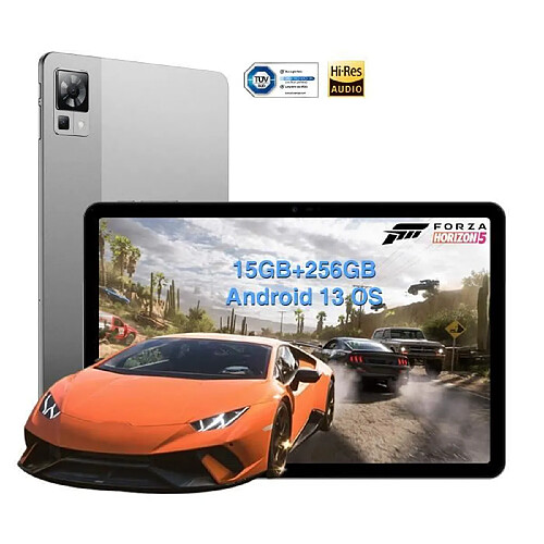 NC Tablette Tactile DOOGEE T30 Pro PC - G99-Octa Core - Android 13 8580mAh-6nm,Écran 11" 2.5K -15Go+256Go-SD 2To TÜV SÜD 20+8MP -Gris