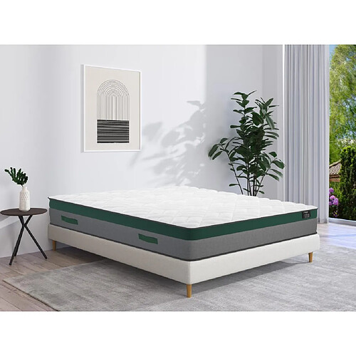 Vente-Unique Matelas 120 x 190 cm ressorts ensachés ép.22cm - PRESTIGE de YSMÉE