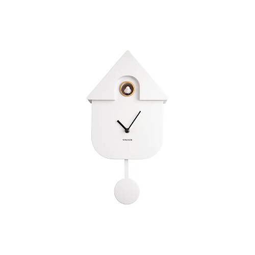 Karlsson Pendule Murale Cuckoo - Blanc