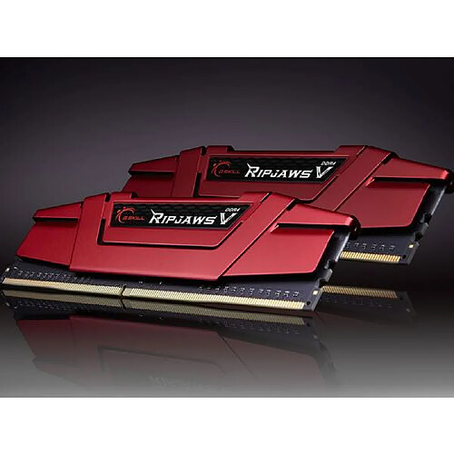 Gskill Ripjaws V - 4 x 8 Go - DDR4 2133 MHz CL15 - Rouge