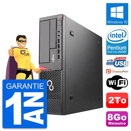 PC Fujitsu Esprimo E720 DT Intel G3220 RAM 8Go Disque Dur 2To Windows 10 Wifi · Occasion