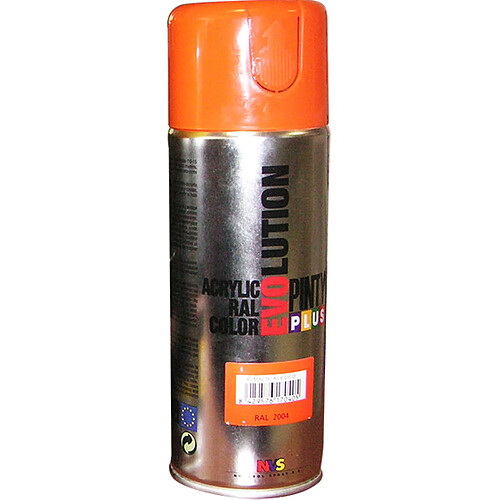 Bombe de peinture orange ral2004 brillant - pinty 616 - NOVASOL SPRAY