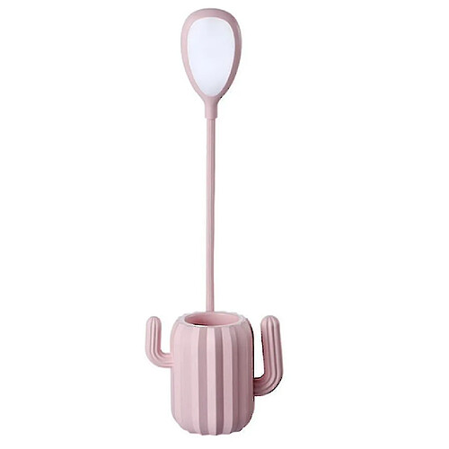 Universal Lampe, cactus, lampe de table, porte-stylo, rose.(Rose)