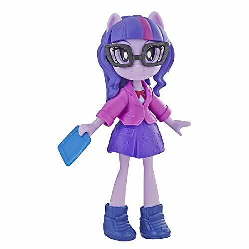 My Little Pony Equestria girls Fashion Squad Twilight Sparkle Mini poupAe 7,6 cm avec tenue amovible, chaussures et accessoires, pour filles de 5 ans et plus