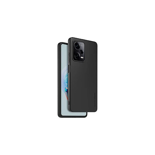 Coque arrière semi rigide Made For Xiaomi pour Redmi Note 12 Pro+ 5G Noir