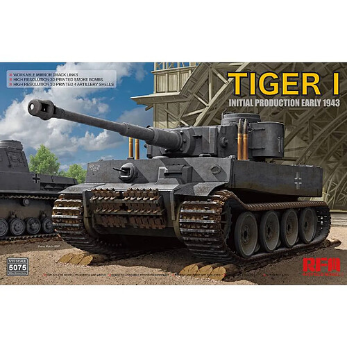 Rye Field Model Maquette Char Tiger I Initial Production Early 1943