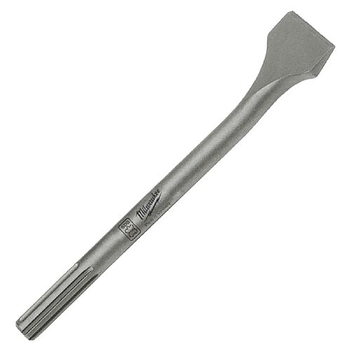 Burin coudé SDS-Max pour carrelage longueur 300m largeur 80mm MILWAUKEE 4932399234