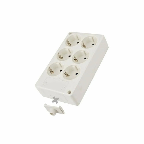 Rallonge 6 prises Schuko sans interrupteur Solera 8106 3500 W 250 V 16 A