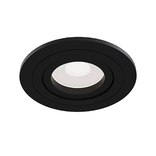 MAYTONI Downlight encastré noir, 1 lumière, GU10