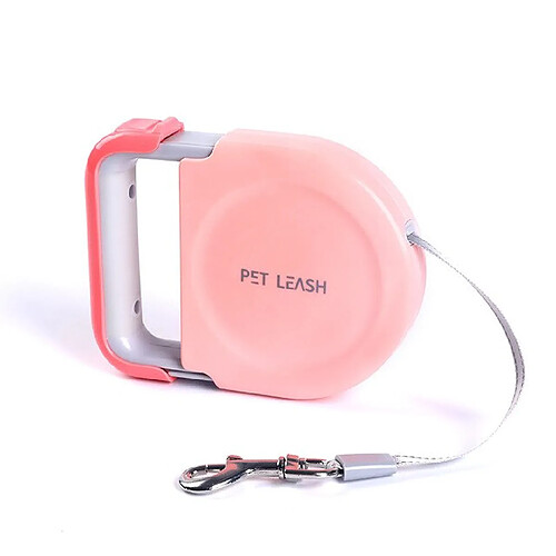 Universal Cinq mètres de laisse pour chien auto retractable animal de compagnie promenade en plein air laisse pour conduire le chien à courir extension de la traction du petit chien traction