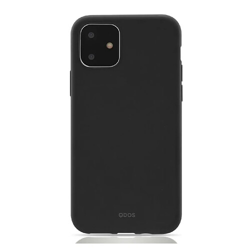 QDOS Coque pour iPhone 11 Eco Ultrafine et Antichoc Noir