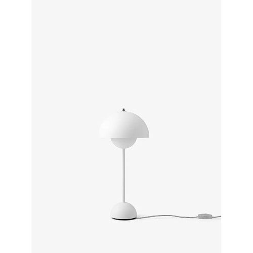 Andtradition FlowerPot VP3 - Lampe de table - blanc mat