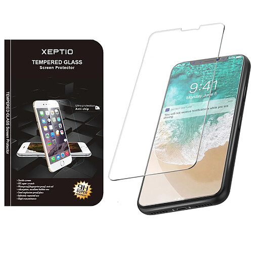 Apple iPhone XR 6,1 pouces : Protection d'écran en verre trempé - Tempered glass Screen protector Films vitre Protecteur iPhoneXR smartphone 2018 / 2019 Accessoires XEPTIO