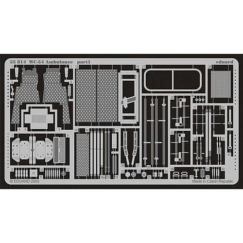 WC-54 Ambulance für Italeri Bausatz- 1:35e - Eduard Accessories