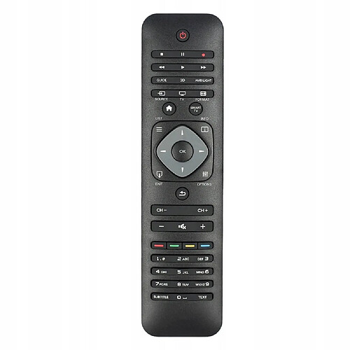 GUPBOO Télécommande Universelle de Rechange vers philips tv avec clavier YKF315-Z01