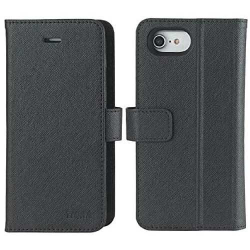 Tigra Sport FitClic Neo Wallet Étui Folio pour iPhone 6+/6s+/7+/8+ - Noir