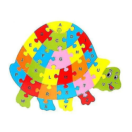 Universal Puzzles en bois pour enfants, divers animaux, lettres anglaises, enfants »