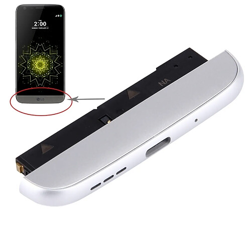 Wewoo Pièce détachée Module de charge (station + microphone + sonnerie sonnerie) pour LG G5 / H858 (Argent)