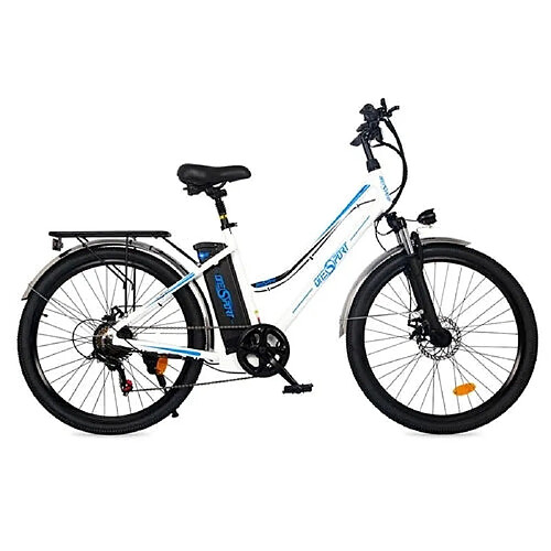 Onesport Vélo électrique BK1 26 pouces Pneus 36V 350W - Blanc