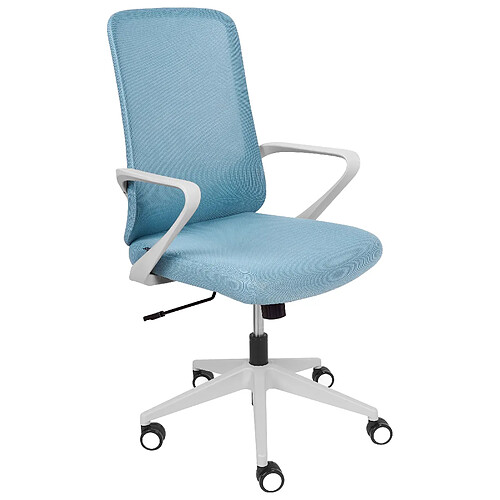 Beliani Chaise de bureau Bleu clair EXPERT