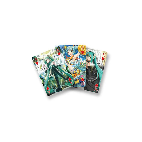 Sakami Merchandise Hatsune Miku - Jeu de cartes à jouer Miku Styles