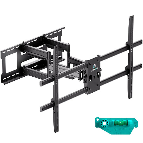 ONKRON Bras Long Mur Panneaux Interactifs 42-120-100 kg - VESA 200x100&amp;1000x600 M10-B Noir