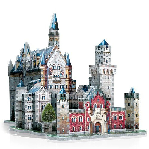 Wrebbit - 043044 - Puzzle 3D - Château De Neuschwanstein - 890 Pièces