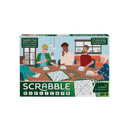 Scrabble Jeu de société - 2 a 4 joueurs - 10 ans et +