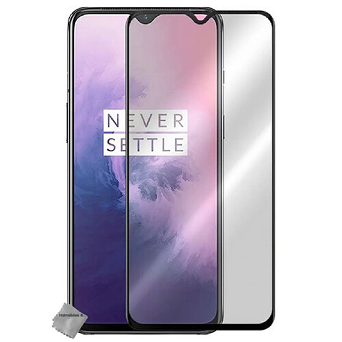 Htdmobiles Film de protection vitre verre trempe incurve integral pour OnePlus 7 - NOIR