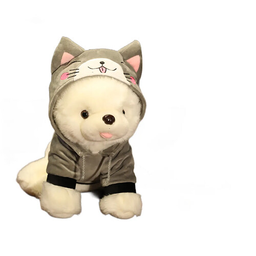 Universal 25cm mignon toilette chiot peluche bonhomme poupée peluche bébé poupée peluche animal de compagnie modèle animal doux oreiller cadeau d'anniversaire enfant | Peluche animaux