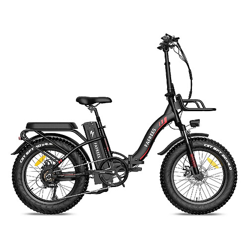 Vélo électrique FAFREES F20 Max avec cadre Pliable Batterie 48V 18Ah Vitesse Max 25Km/h Noir