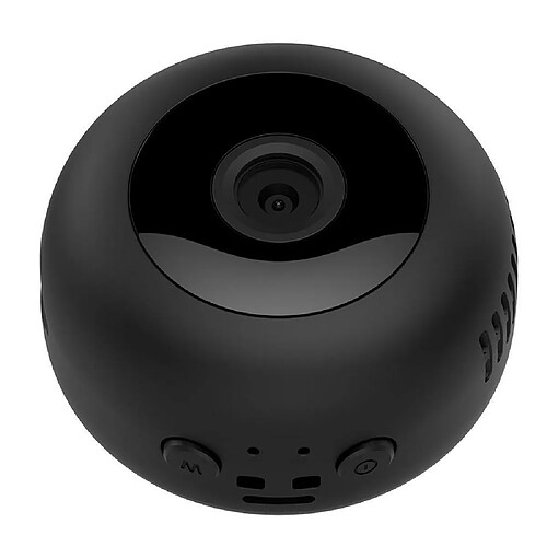 Justgreenbox Mini caméra portable 1080P IP Night Vision Micro Cam, Noir