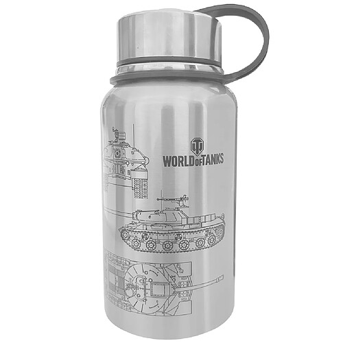 FS Holding Ltd WORLD OF TANKS - Thermos travel mug (acier) (650ml)