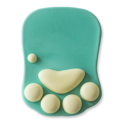 Universal Mignon chat griffe souris bureau silicone tapis de poignet créatif tapis de souris avec repos poignet tapis de souris vert