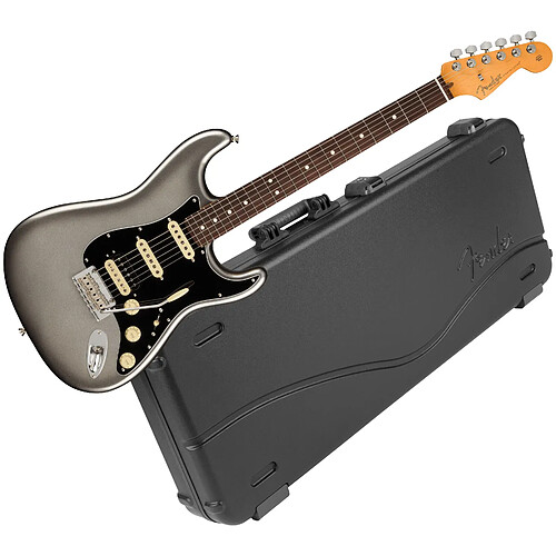 American Professional II Stratocaster HSS RW Mercury + Etui Fender