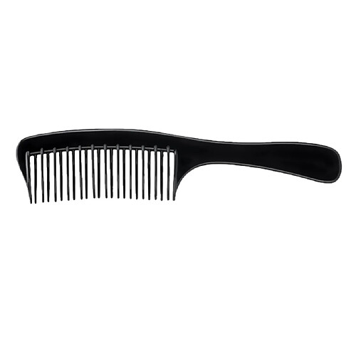 Peigne Démêlant à Dents Incurvées Brosse Démêlante Pour Cheveux Bouclés Humides Bleu