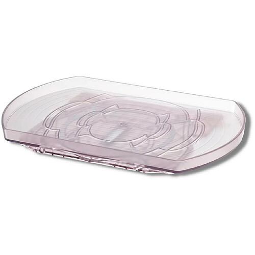 Organisateur de réfrigérateur rotatif SMART SPIN - VENTEO - Plateau tournant pour frigo - Equipé de ventouse de fixation - Plateau rotatif 360° - En PVC renforcé transparent - Etagères à épices pivotantes - Accessoires cuisine rangement