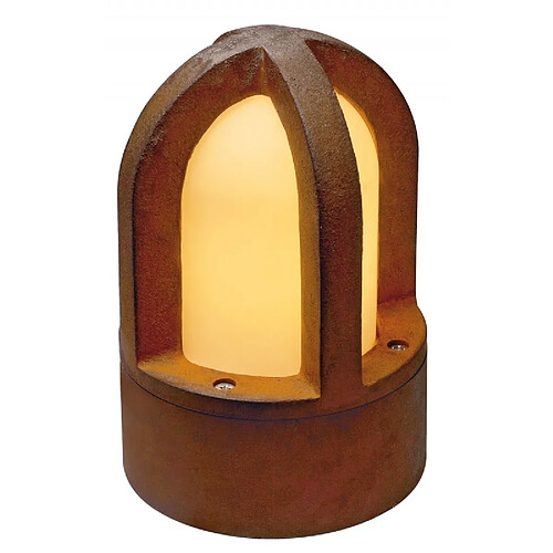 Slv RUSTY CONE borne, fonte rouillée, E14, max. 40W, IP54