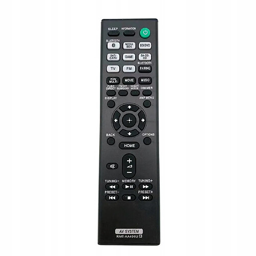 GUPBOO Télécommande Universelle de Rechange pour récepteur multicanal Sony AV STR-DH590 ST