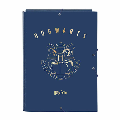 Dossier Harry Potter Magical Marron Blue marine A4 (26 x 33.5 x 2.5 cm)