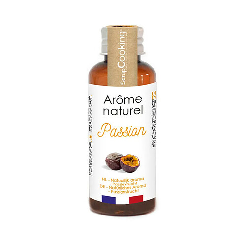 Scrapcooking Arôme alimentaire naturel liquide - Fruit de la passion 40 ml