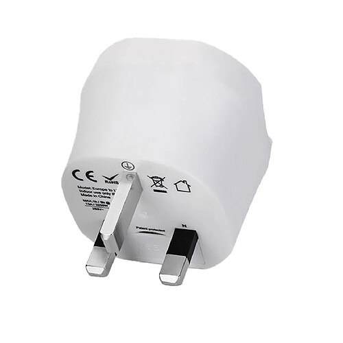 Adaptateur de voyage Europe vers Royaume-Uni 3250W - IP44 - blanc - Dio