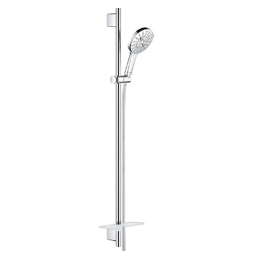 Grohe - Ensemble de douche 3 jets Rainshower Smartactive 130 avec barre