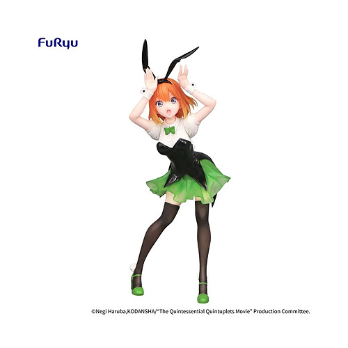 Furyu The Quintessential Quintuplets - Statuette Trio-Try-iT Yotsuba Nakano Bunnies Ver. 22 cm