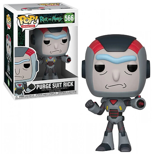 FUNKO - Figurine POP Rick & Morty Purge Suit série Rick 6