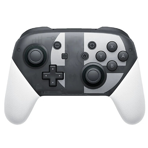 Manette De Jeux Contrôleur Bluetooth Pro Sans Fil Gamepad Compatible Pour Nintendo Switch Blanc