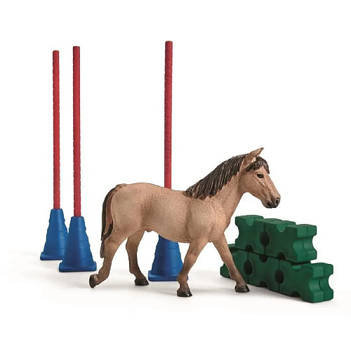 SCHLEICH Slalom pour Poney - Pour enfant