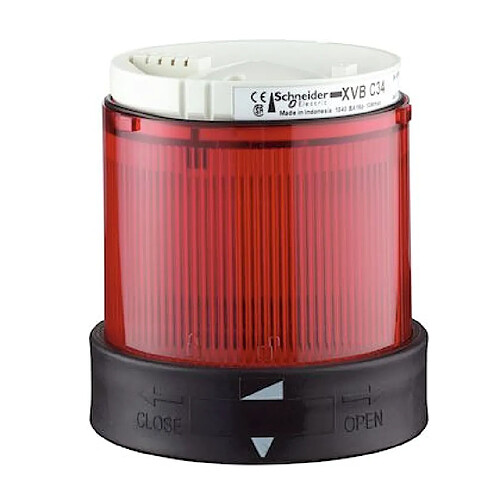 elément lumineux - harmony xvbc - fixe - rouge - 250v ac - schneider electric xvbc34